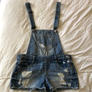 Forever 21 Denim Overalls